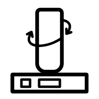Icon: twist the bottle until the seal breaks