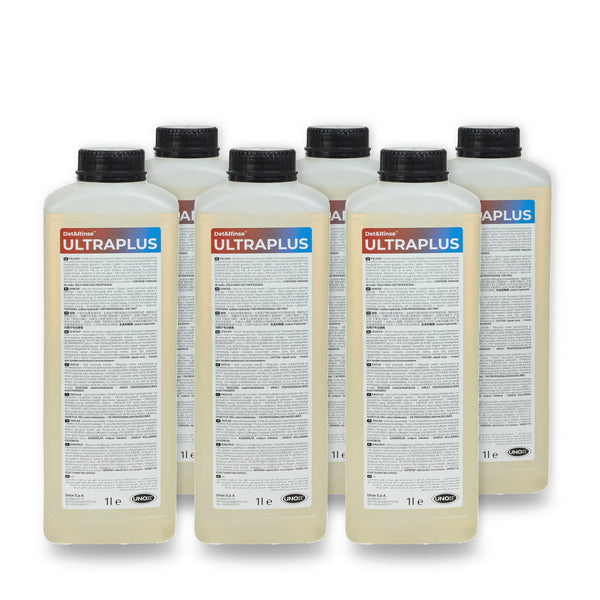 Unox Det&Rinse ULTRAPLUS oven cleaner, pack of 6 x 1 litre bottles