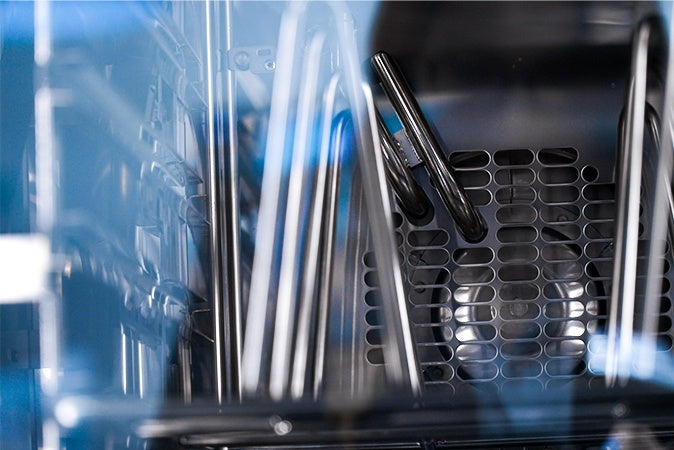 MKN FlexiCombi cooking chamber after WaveClean automatic cleaning cycle